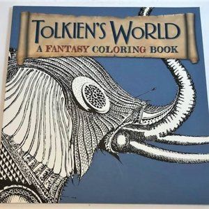 Tolkien's World Colouring Book | The Official A Game of Thrones Colouring Books